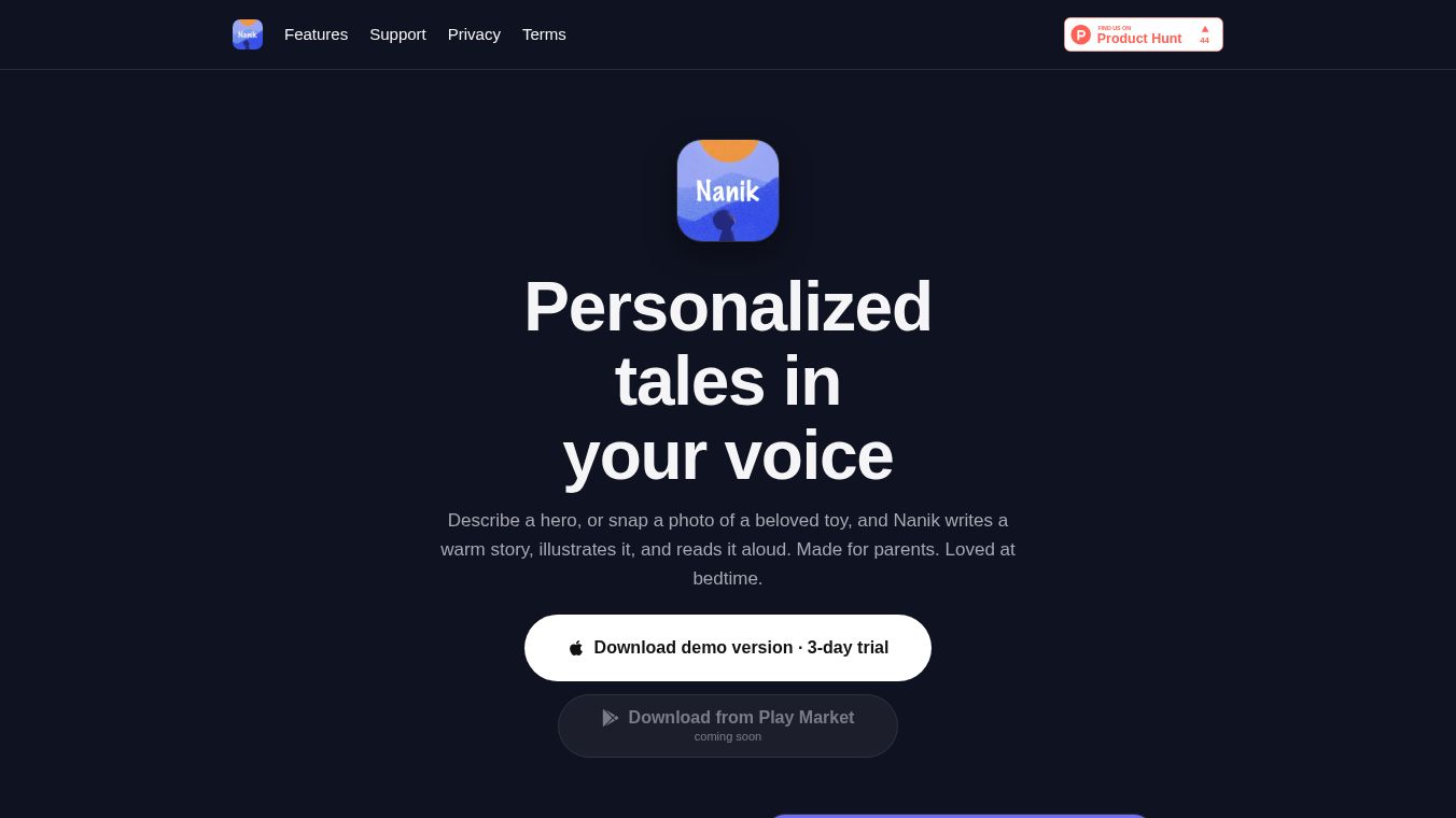 Nanik — Bedtime Stories for Kids