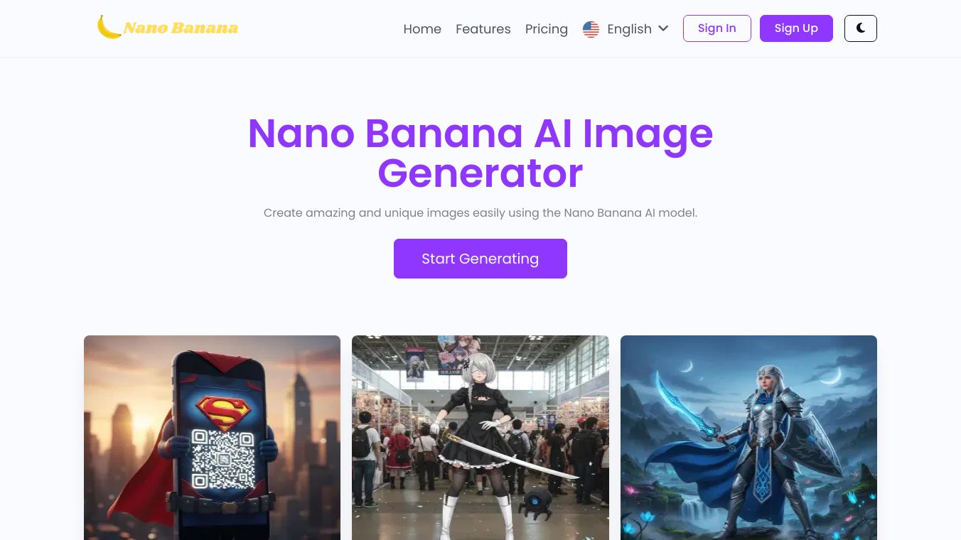 Nano Banana AI Image Generator & Editor