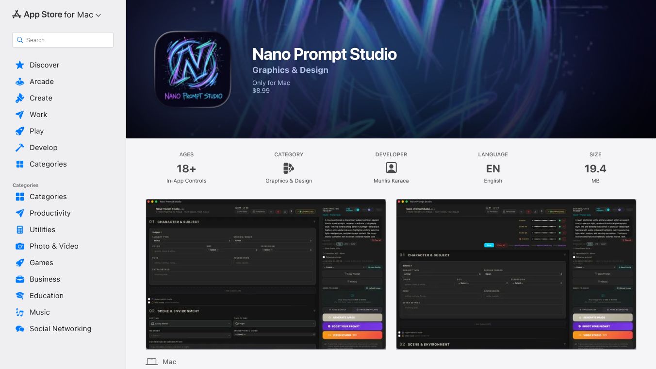 Nano Prompt Studio