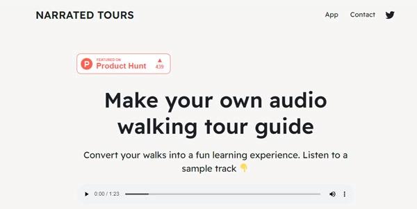 Narrated Tours