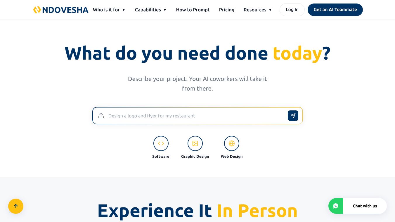 Ndovesha AI the AI workforce platform