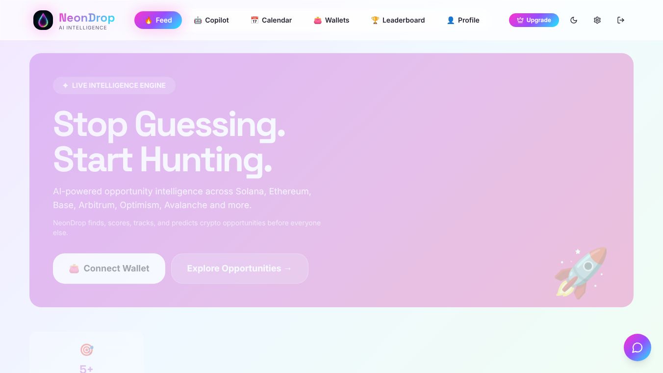 NeonDrop AI