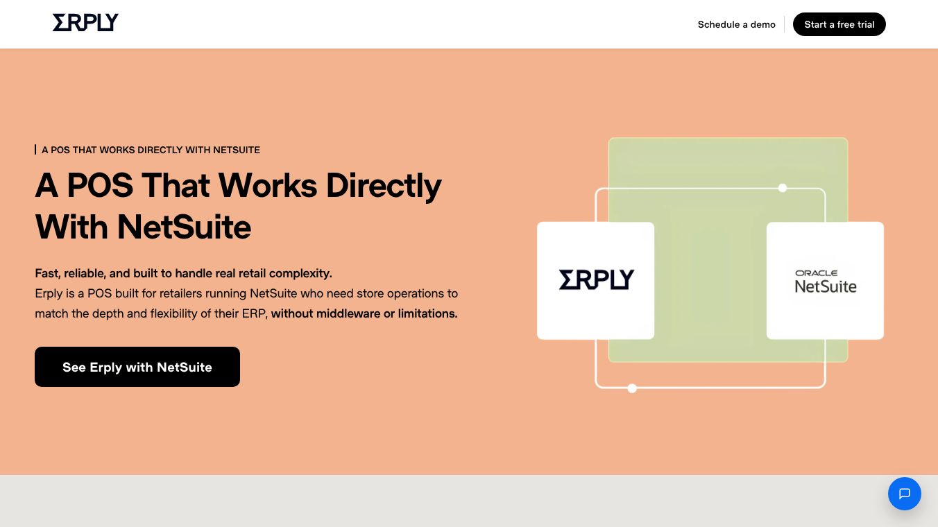 NetSuite POS by Erply