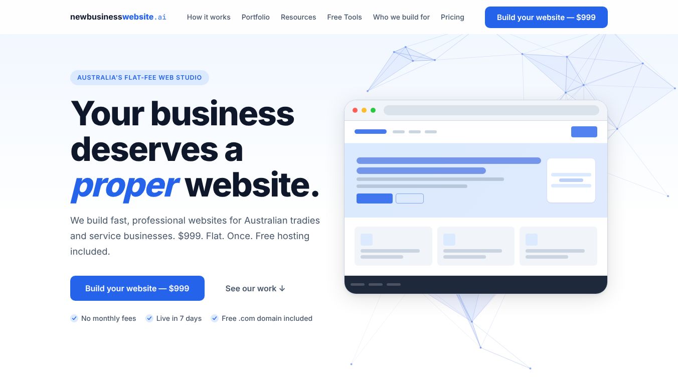 newbusinesswebsite.ai