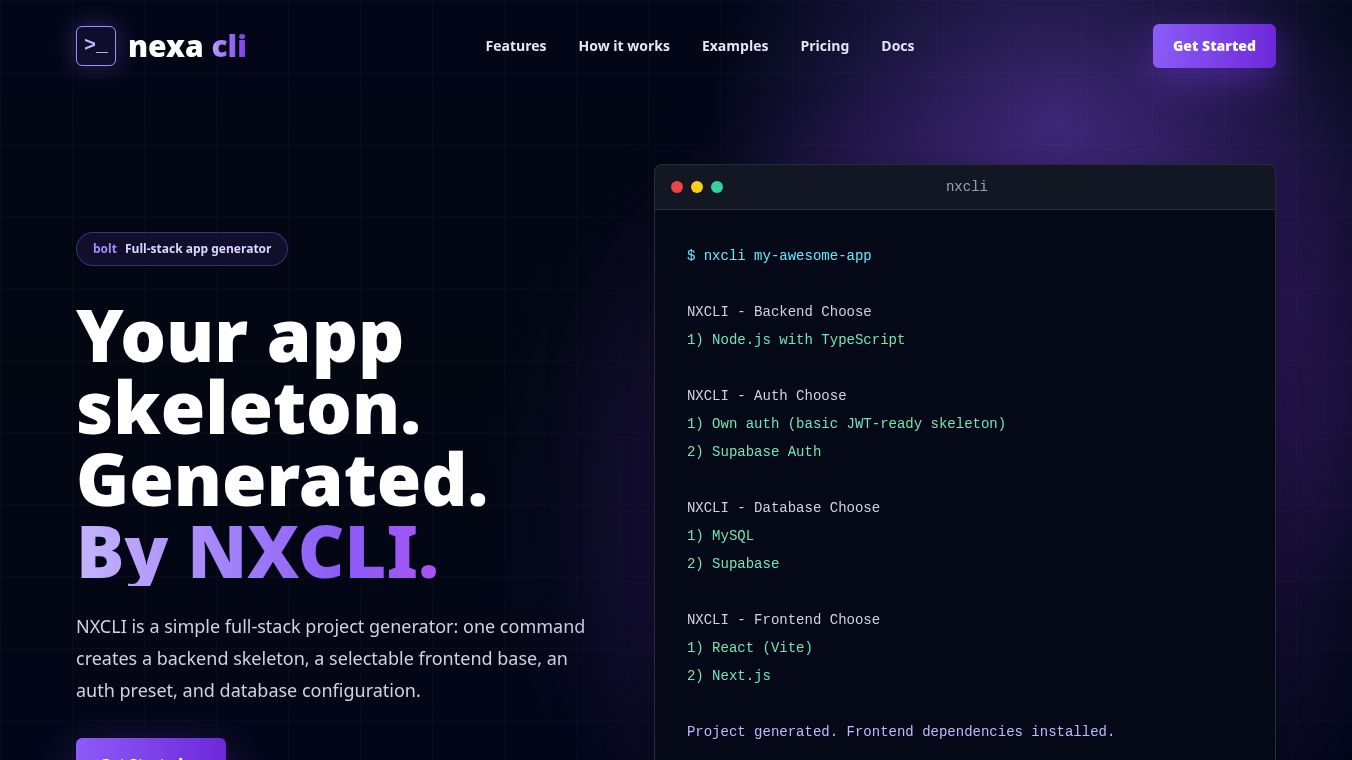 Nexa CLI