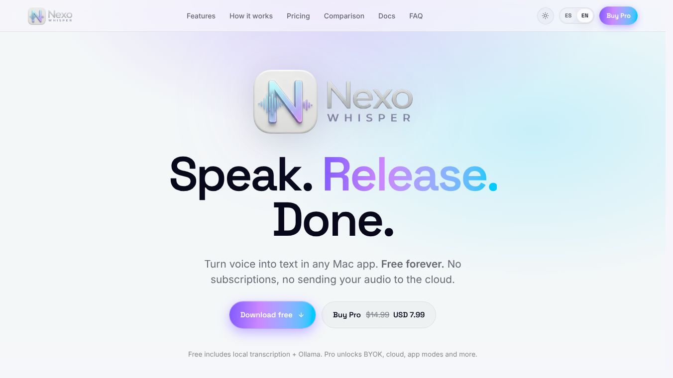 Nexo Whisper