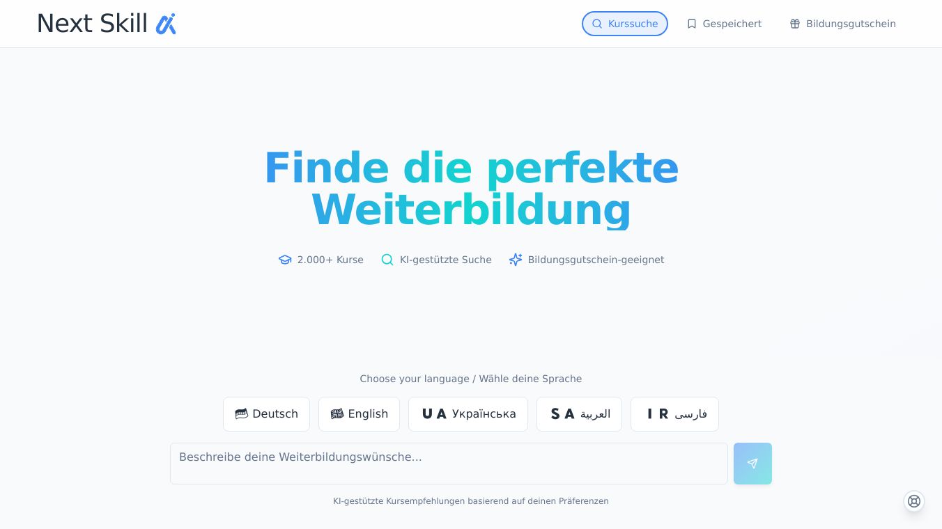 Next Skill AI Product Launch