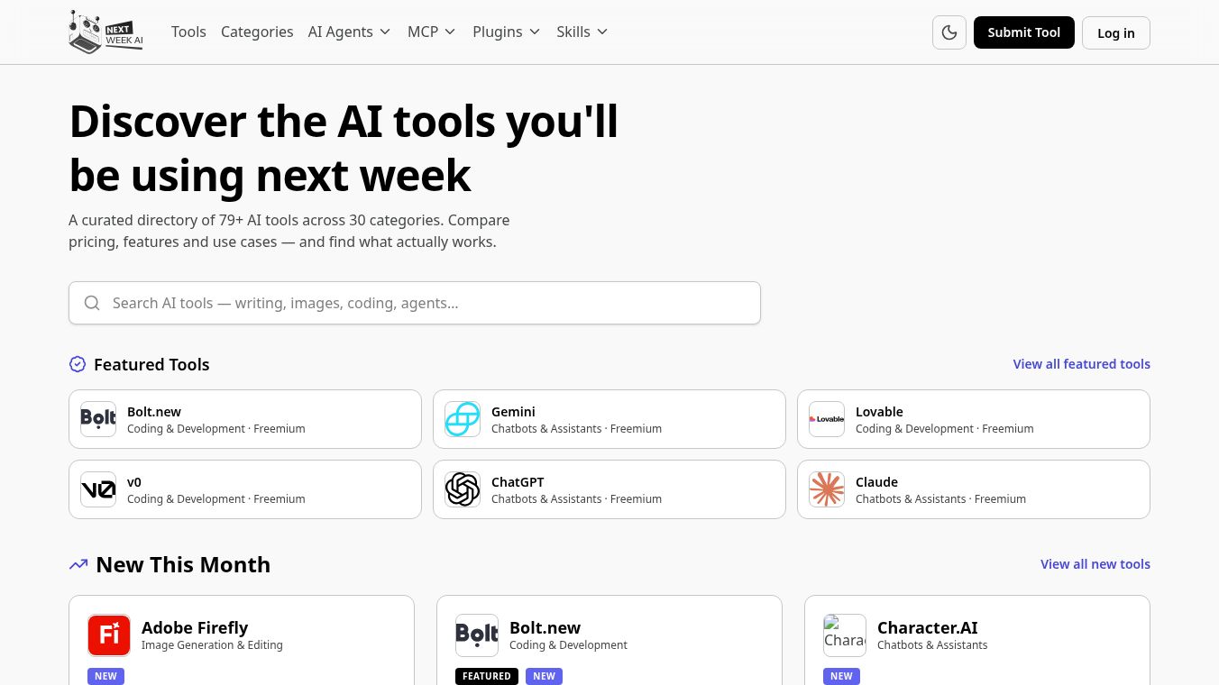 NextWeek AI Directory