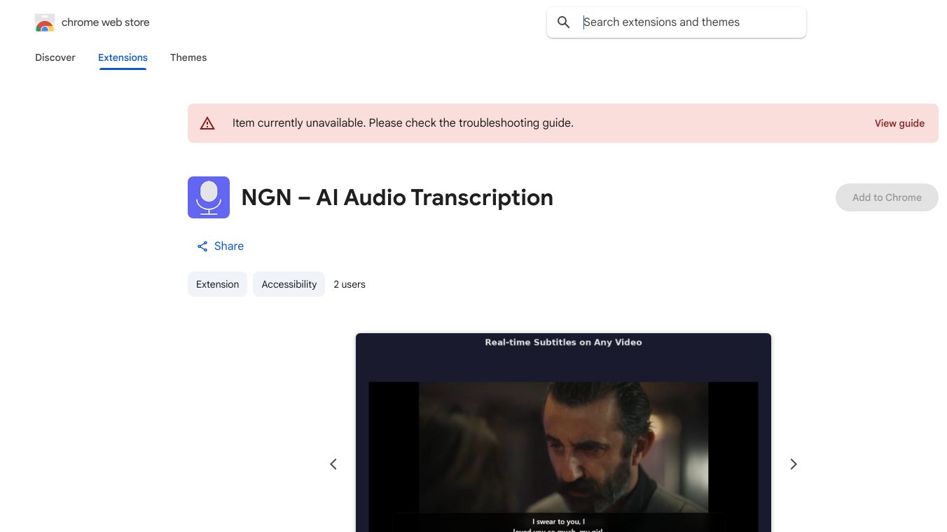 NGN – AI Audio Transcription