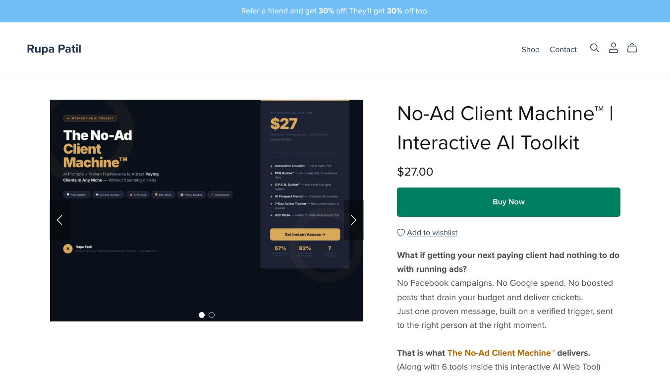 No-Ad Client Machine™ (AI Toolkit)