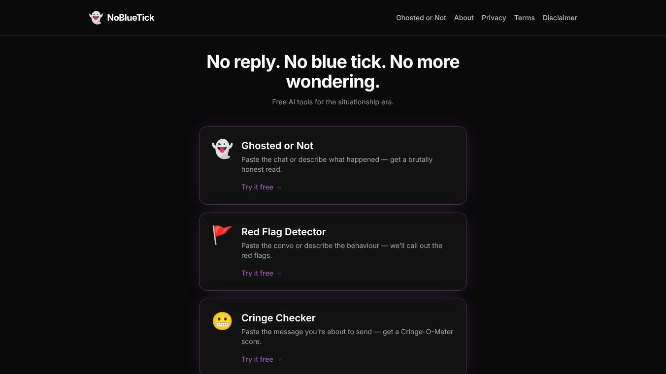 NoBlueTick