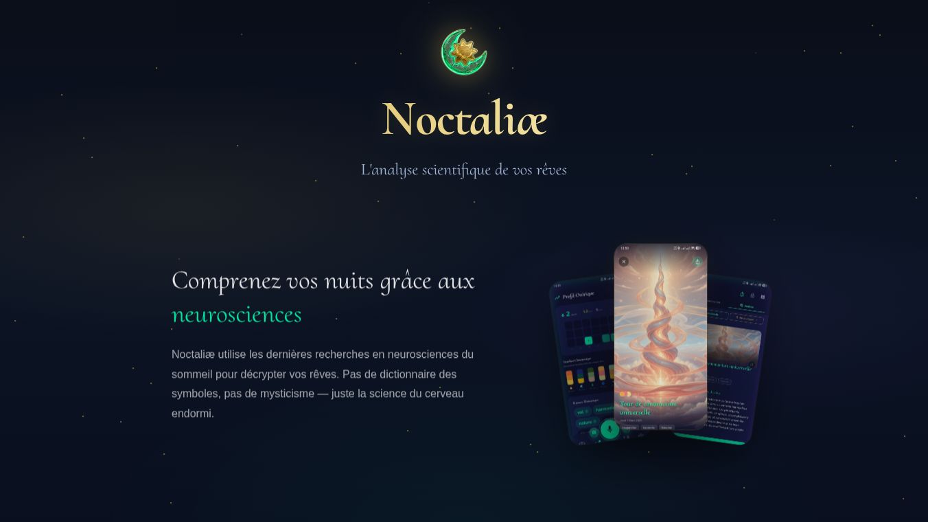 Noctaliæ – Scientific Dream Analysis