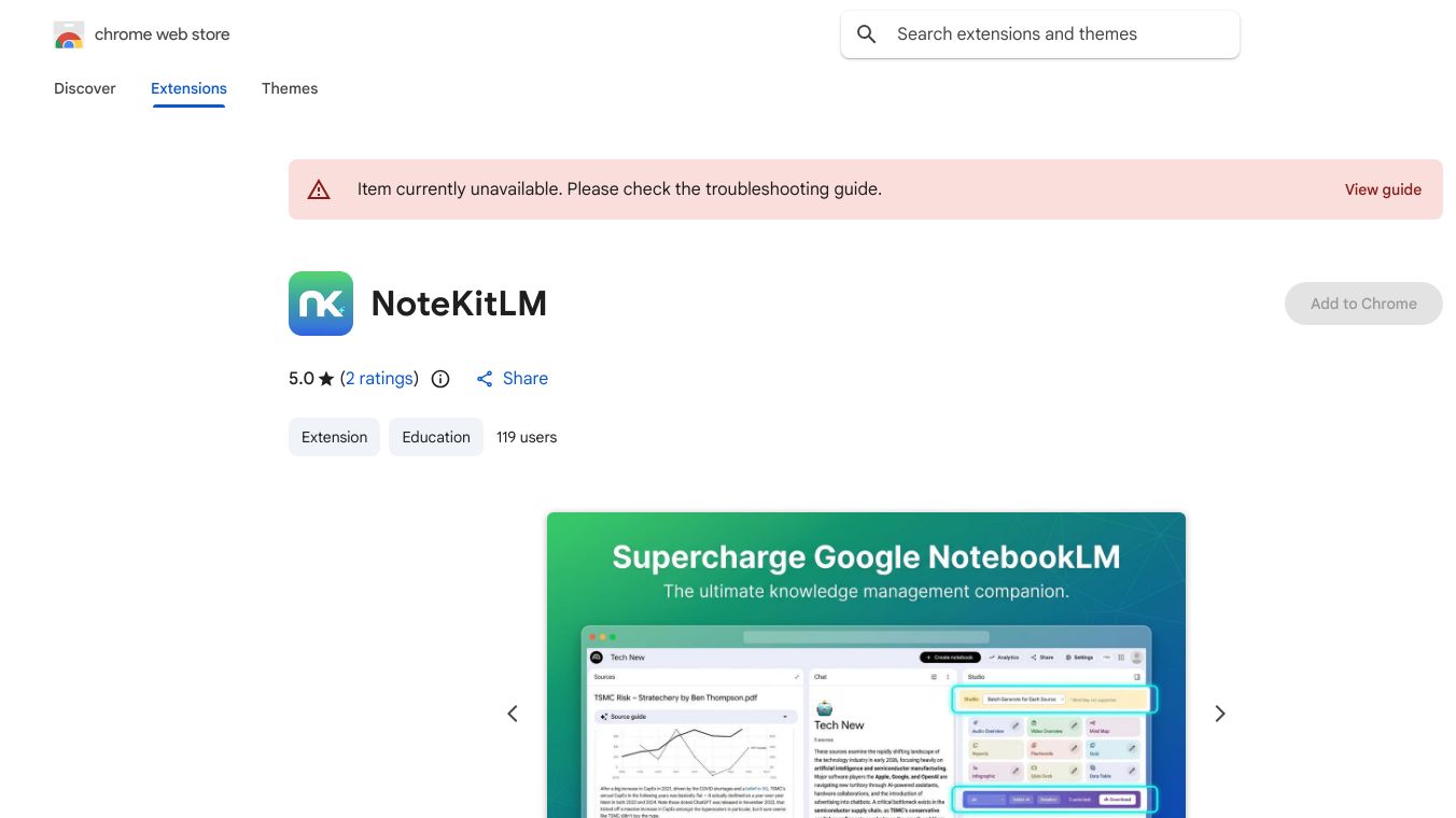NoteKitLM: Supercharge Your NotebookLM