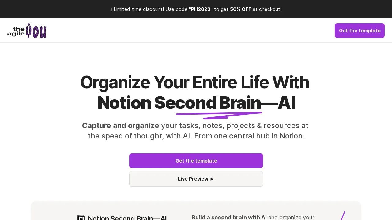 Notion Second Brain AI