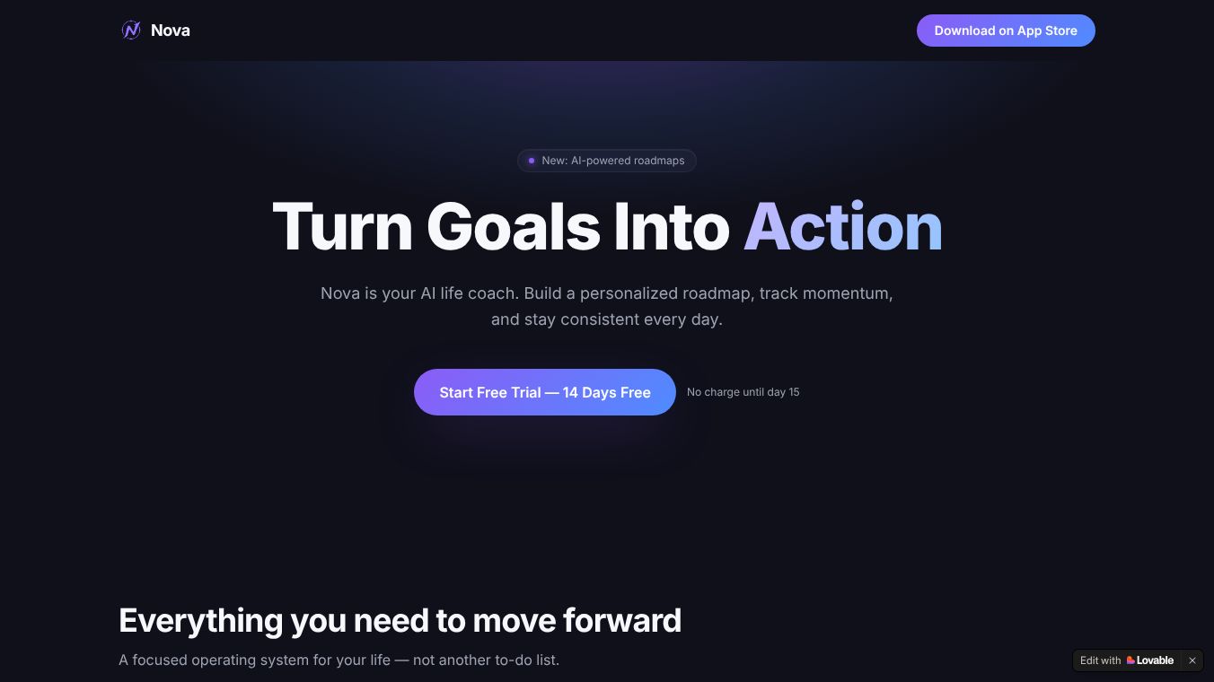 Nova - AI Life Coach