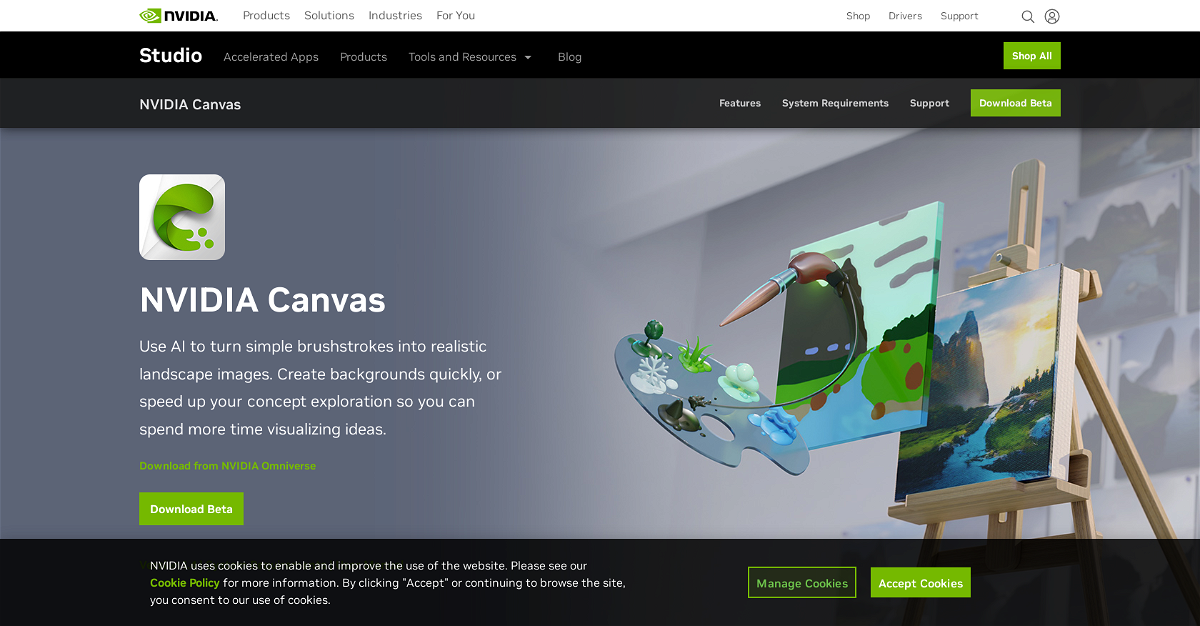 NVIDIA Canvas