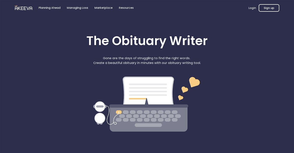 Obituary Writer