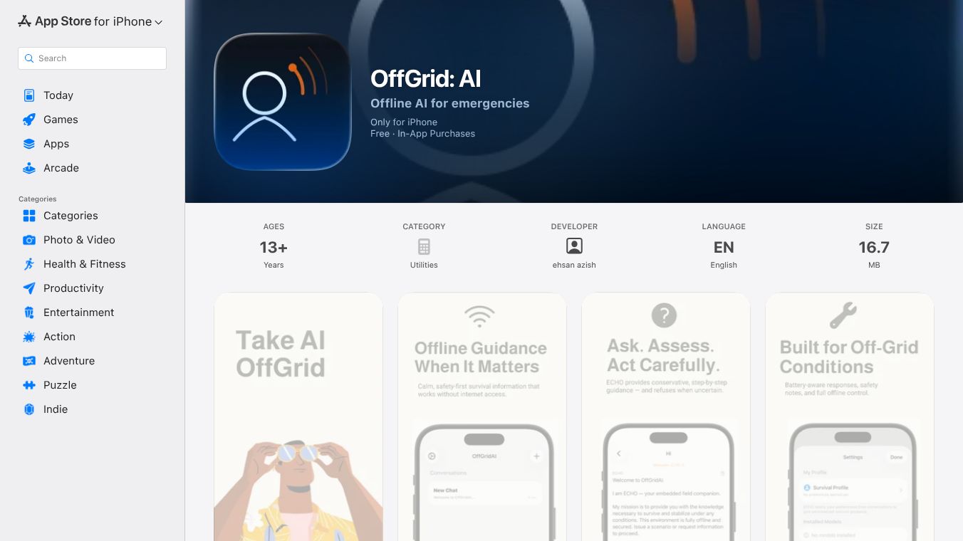 OffGrid: AI