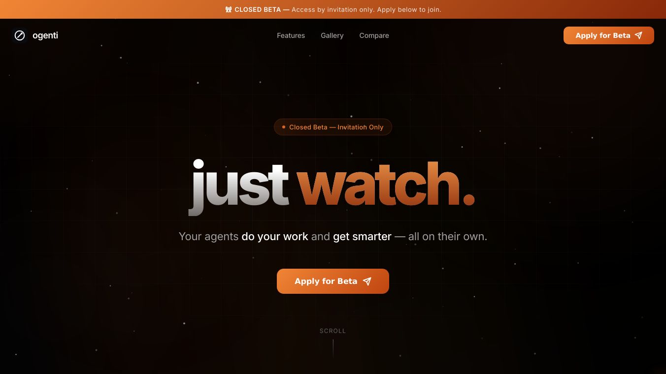 ogenti — just watch.