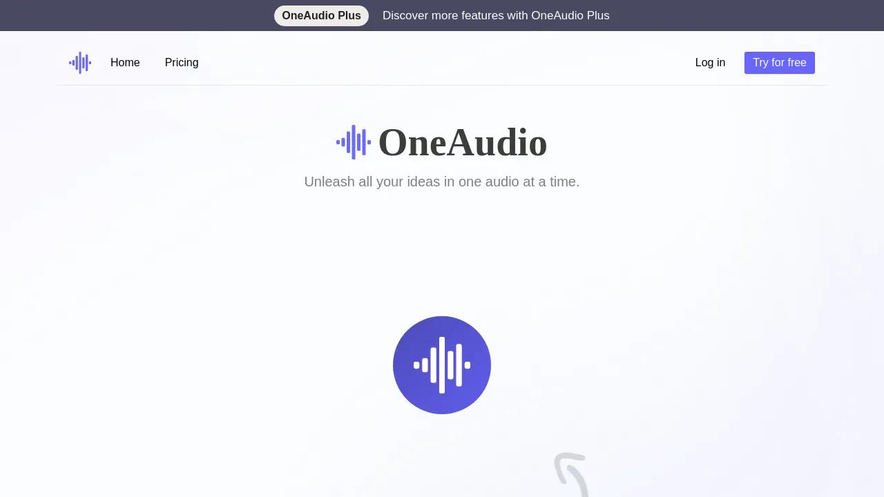 OneAudio AI