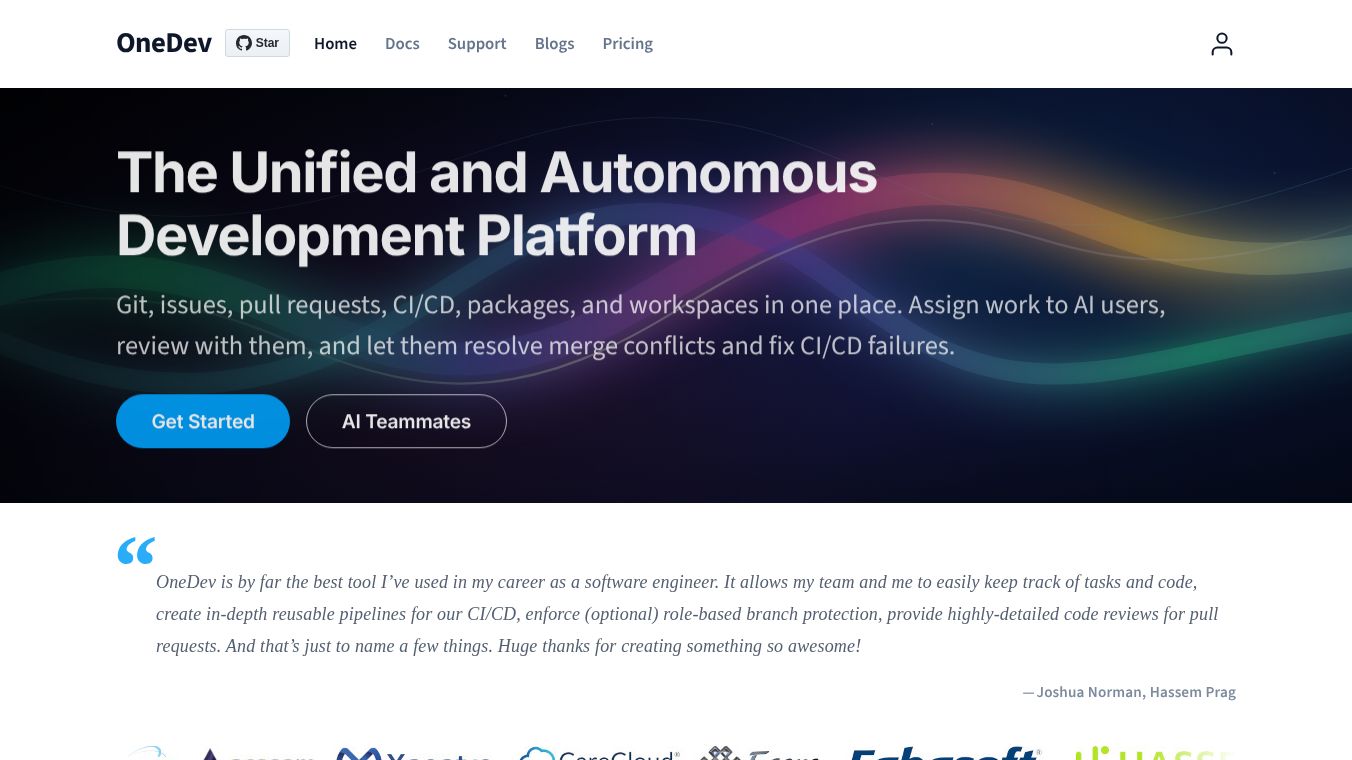 OneDev AI