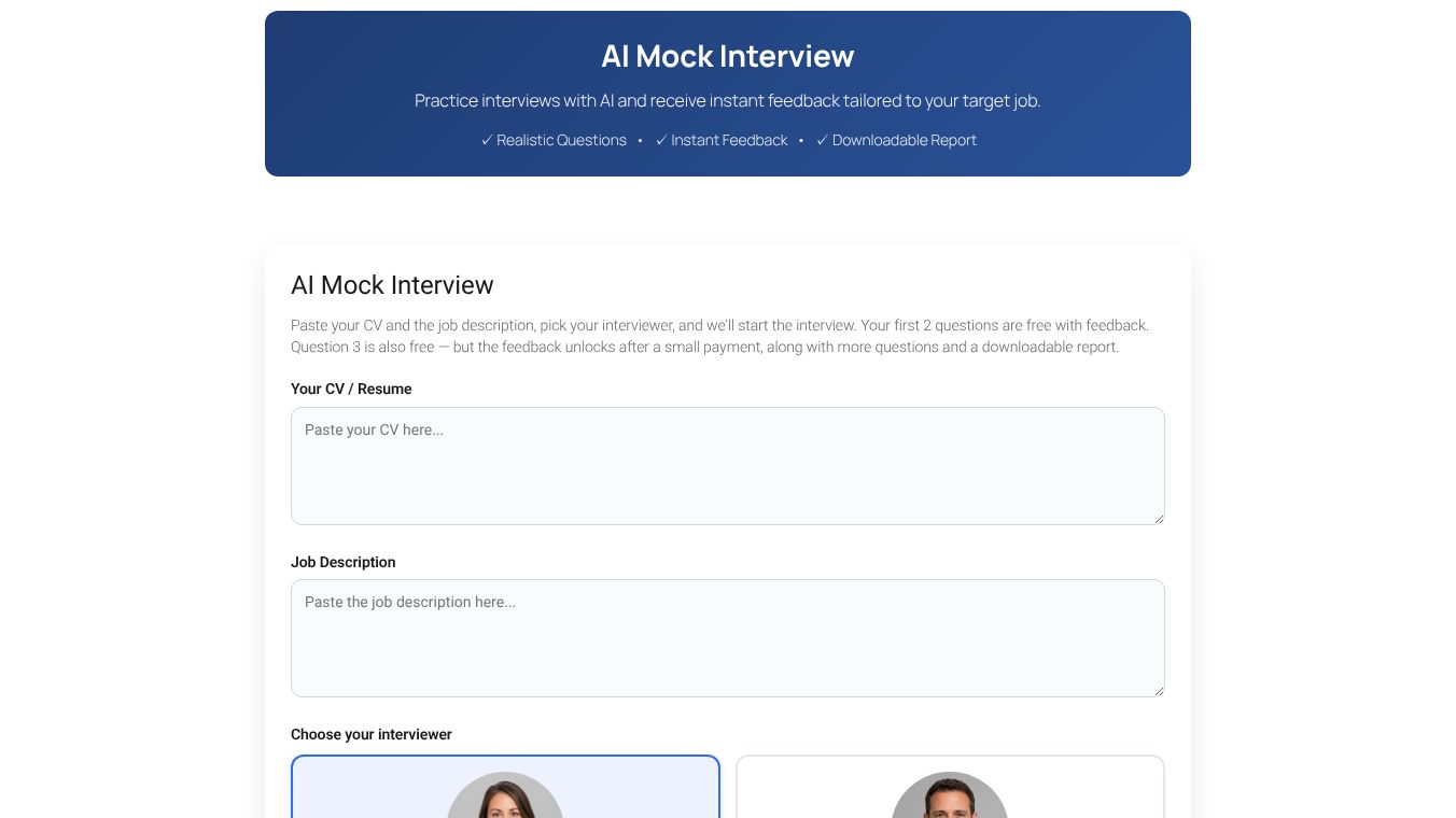 OneSwifty Mock Interview