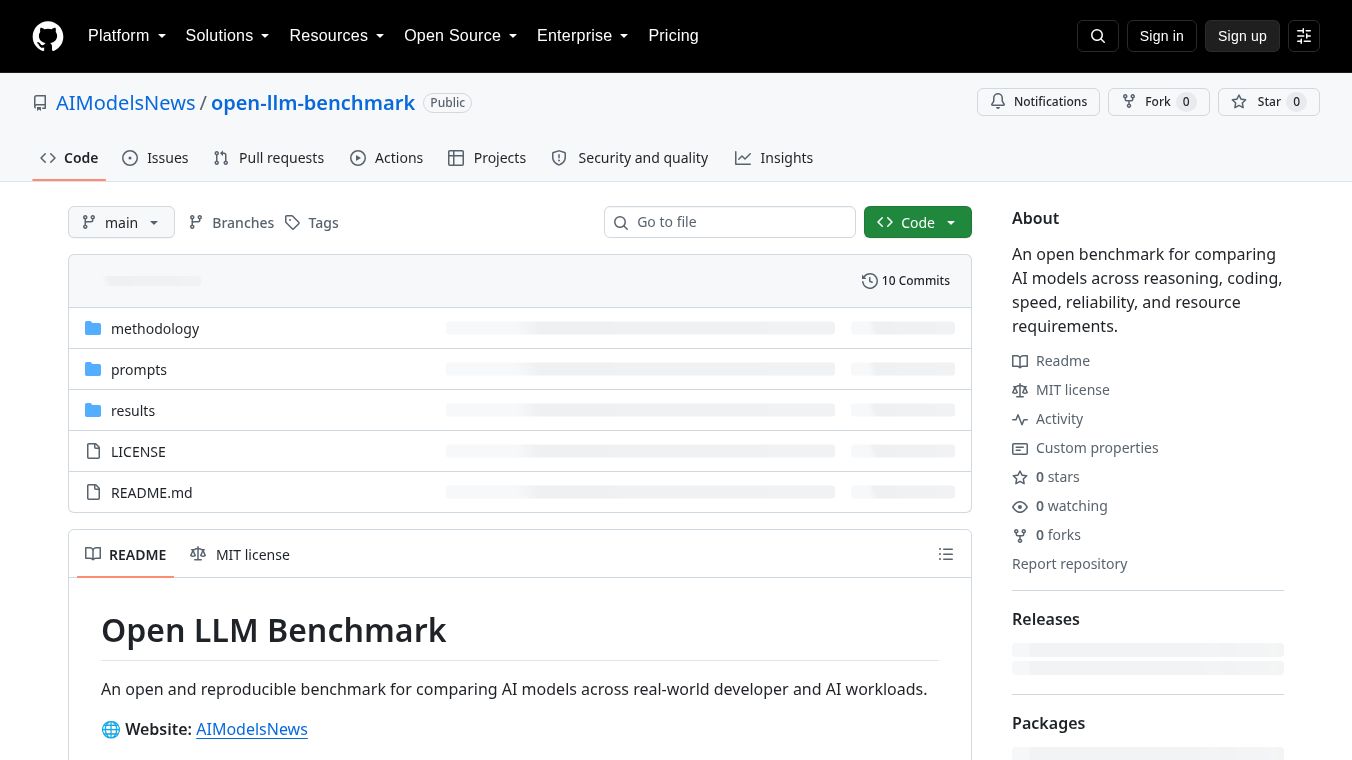 Open LLM Benchmark
