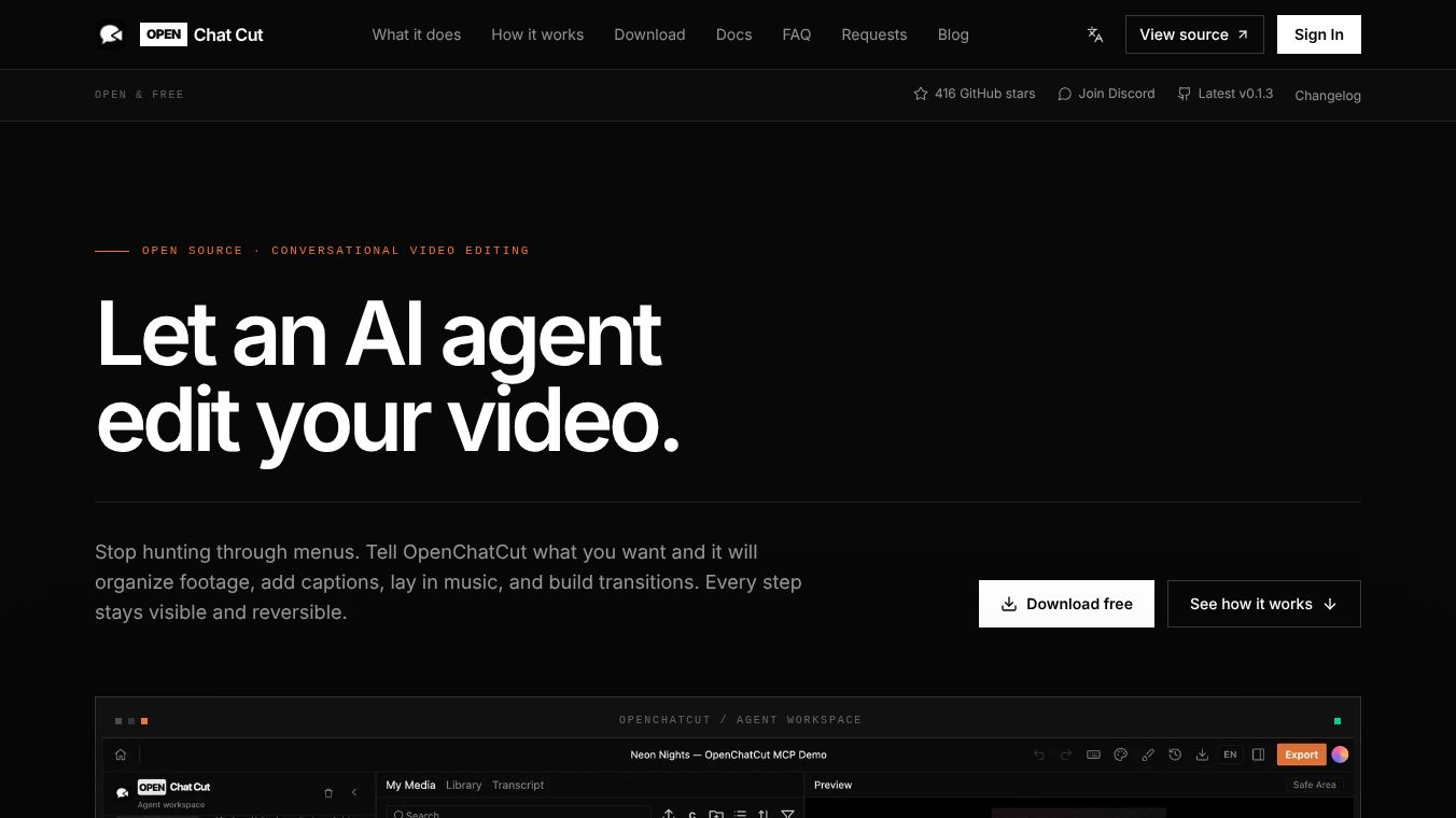 OpenChatCut
