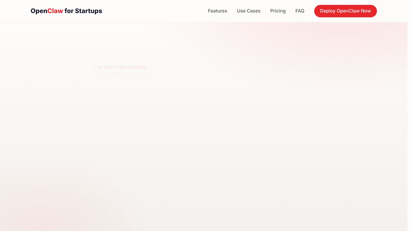 OpenClaw for Startups