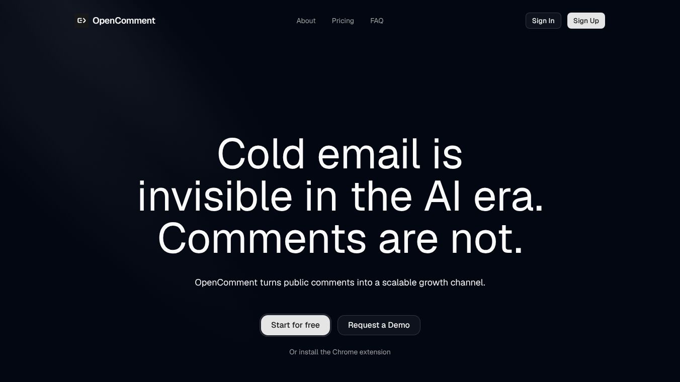 OpenComment AI