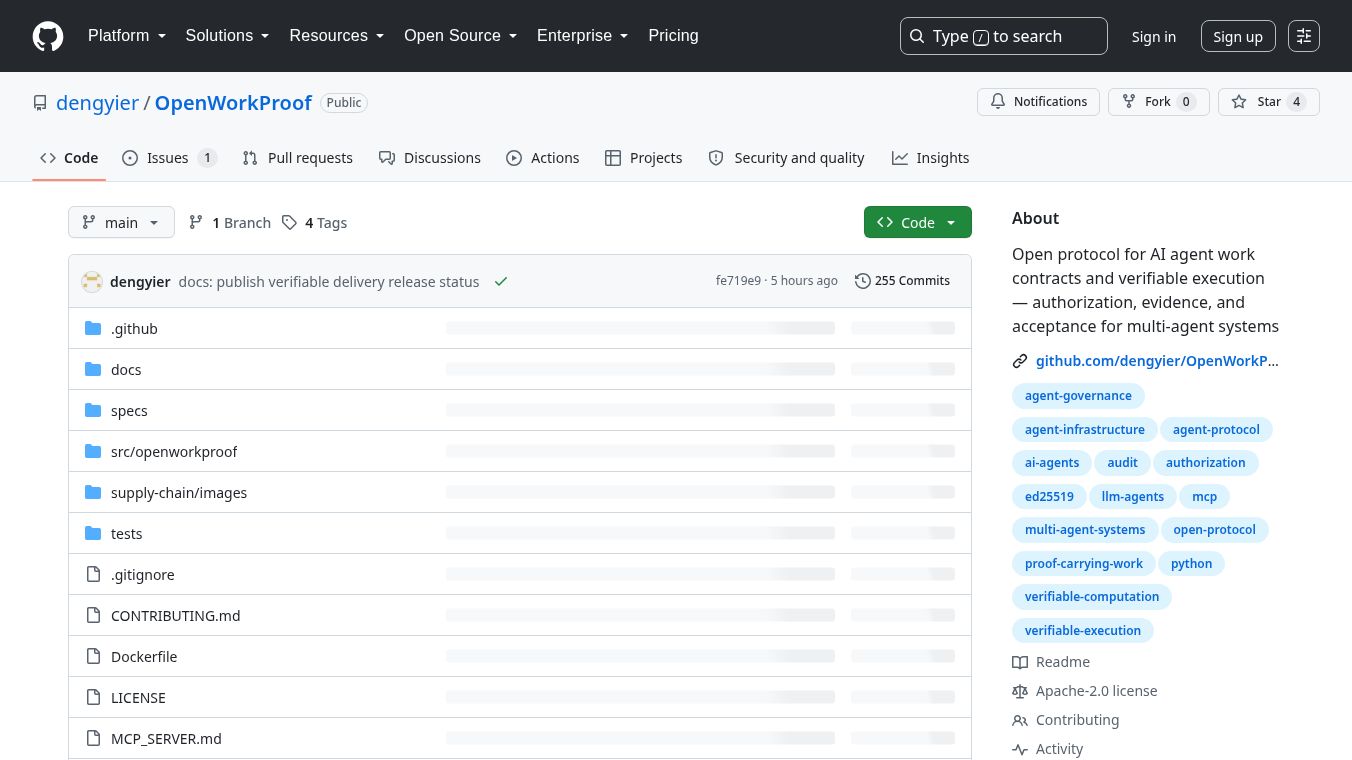 OpenWorkProof