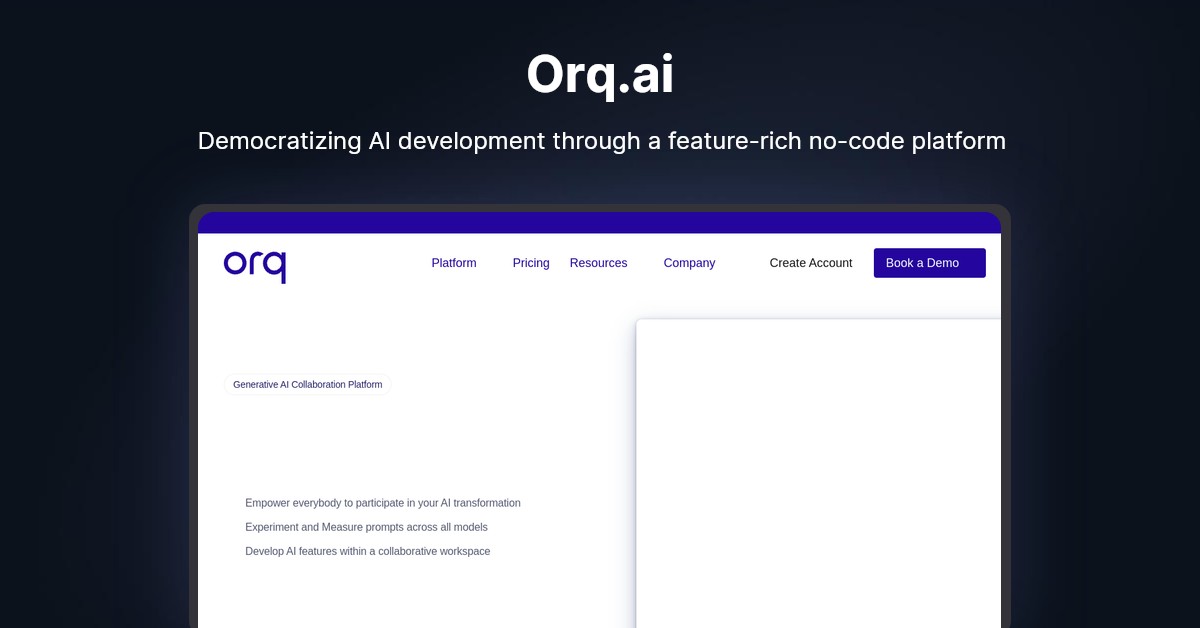 Orq.ai