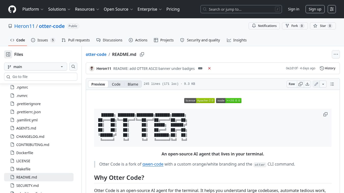 Otter Code