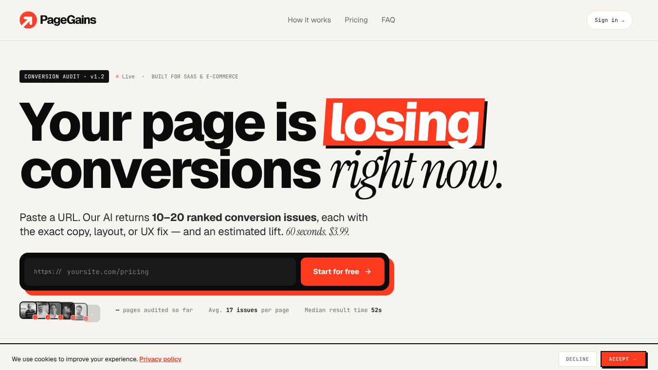 PageGains
