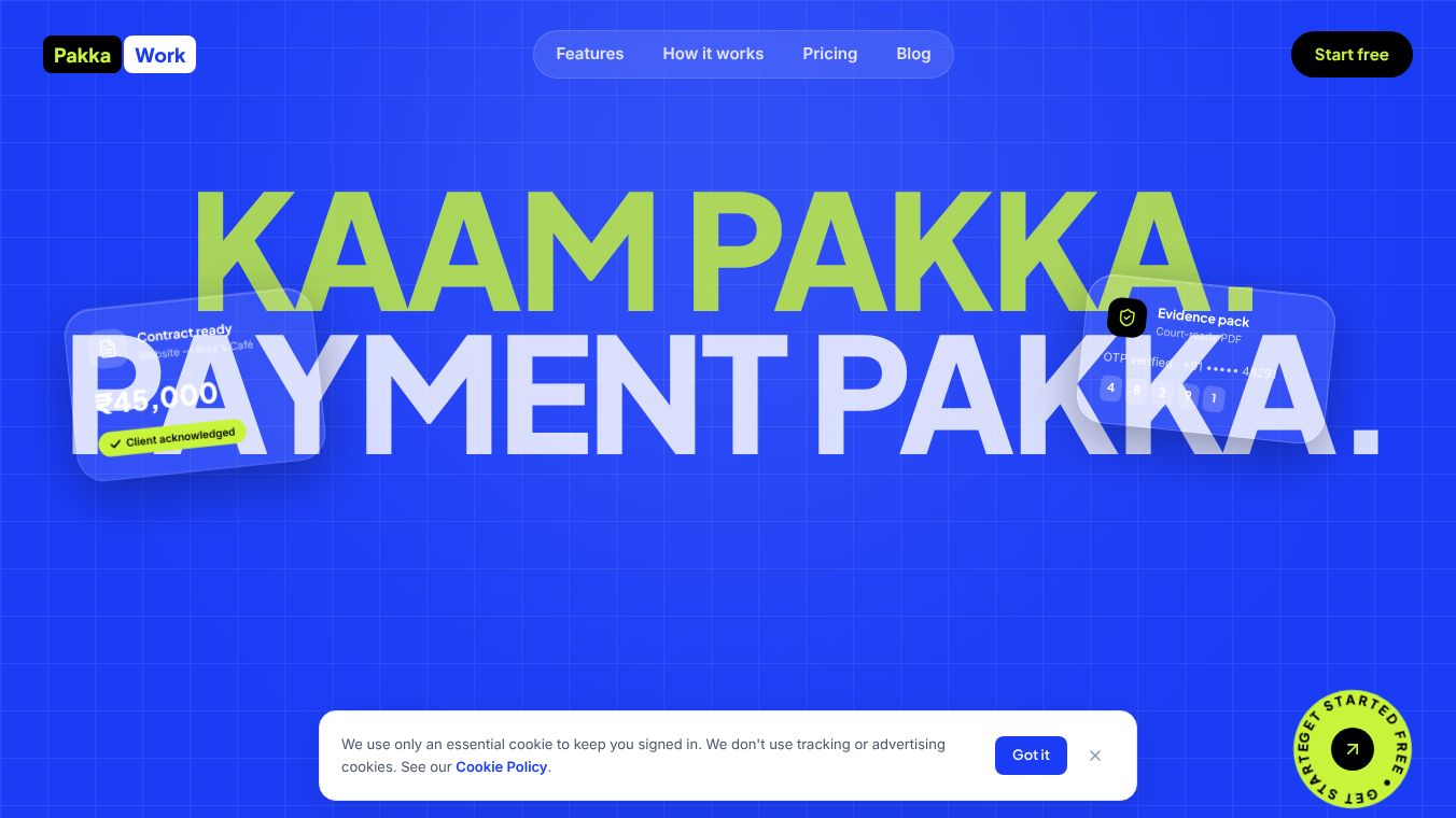 Pakkawork
