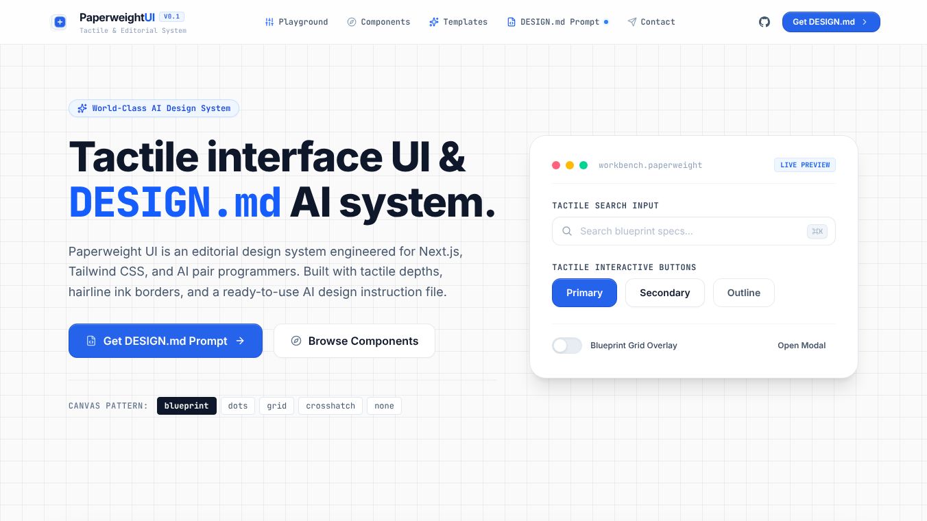 Paperweight UI