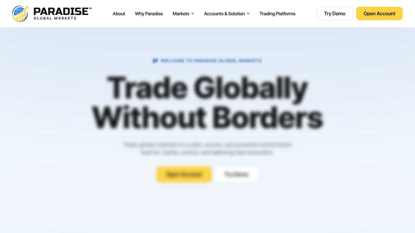 Paradise Global Markets