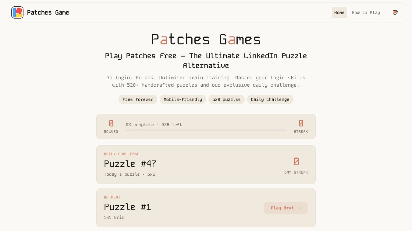 Patches Game