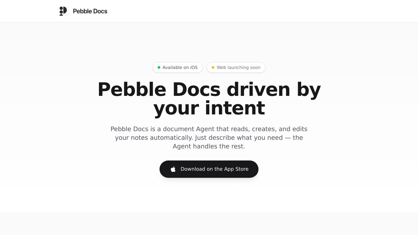 Pebble Docs