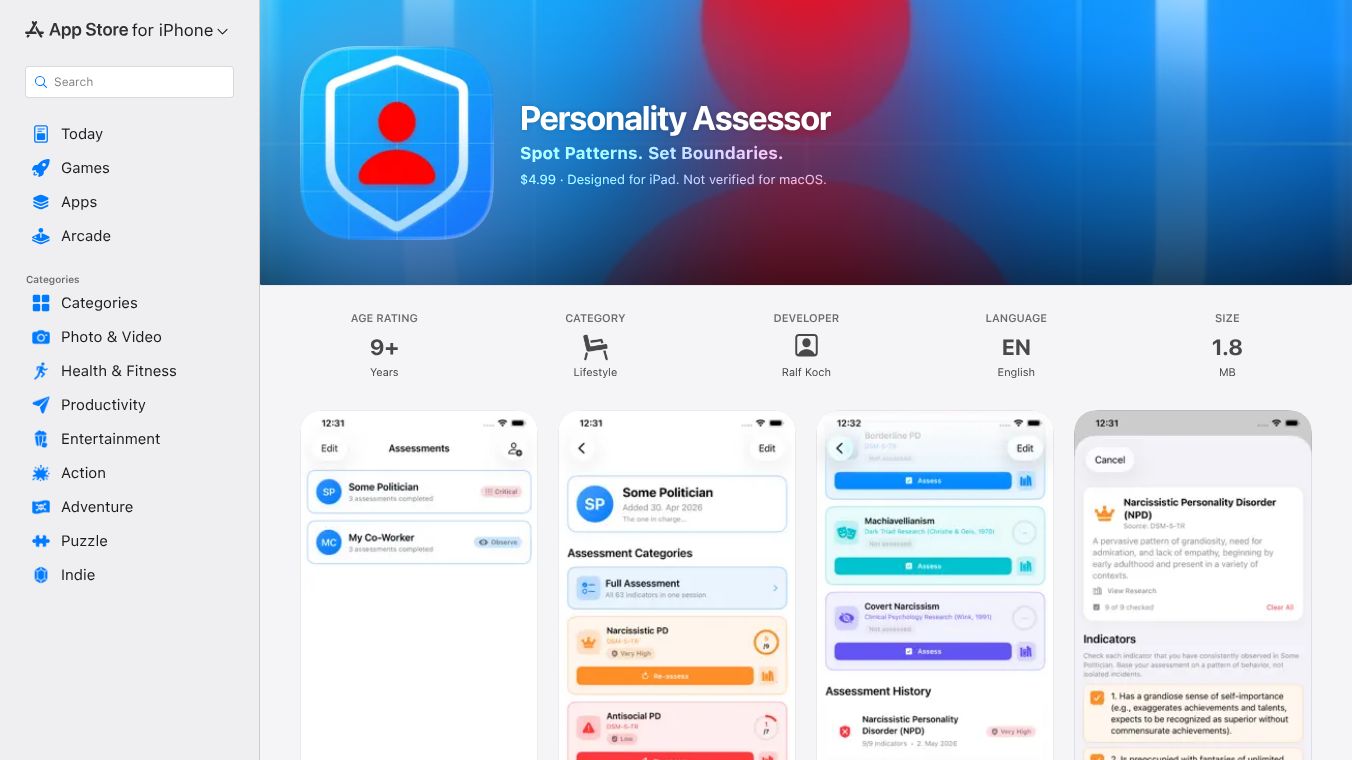 Personality Assessor