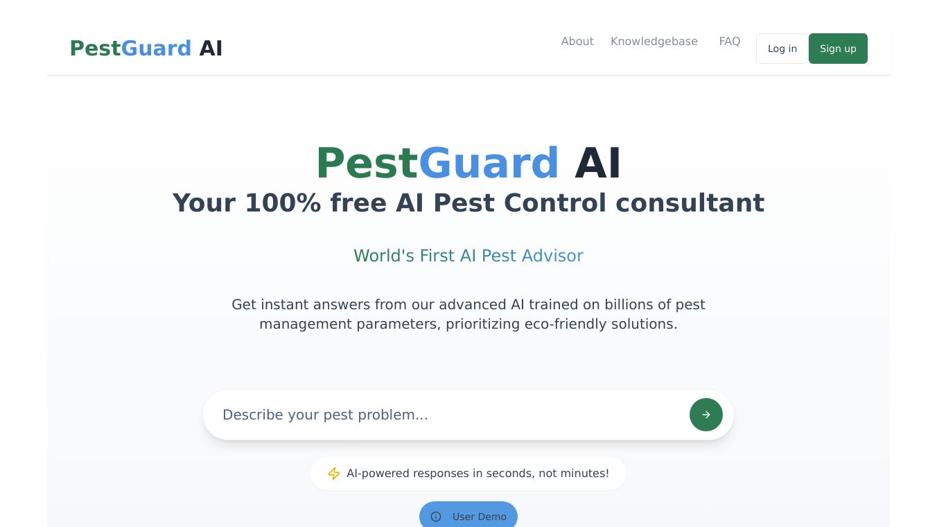 Pest Guard AI - Free AI Pest Advisor