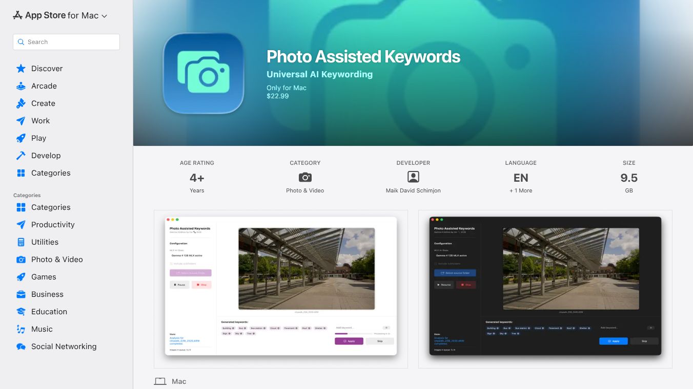 Photo Assisted Keywords