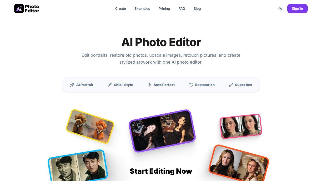 Photo Editor AI