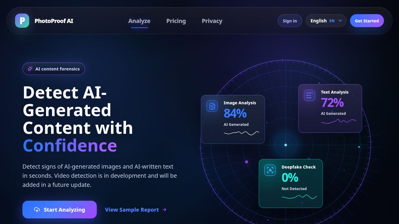 PhotoProof AI
