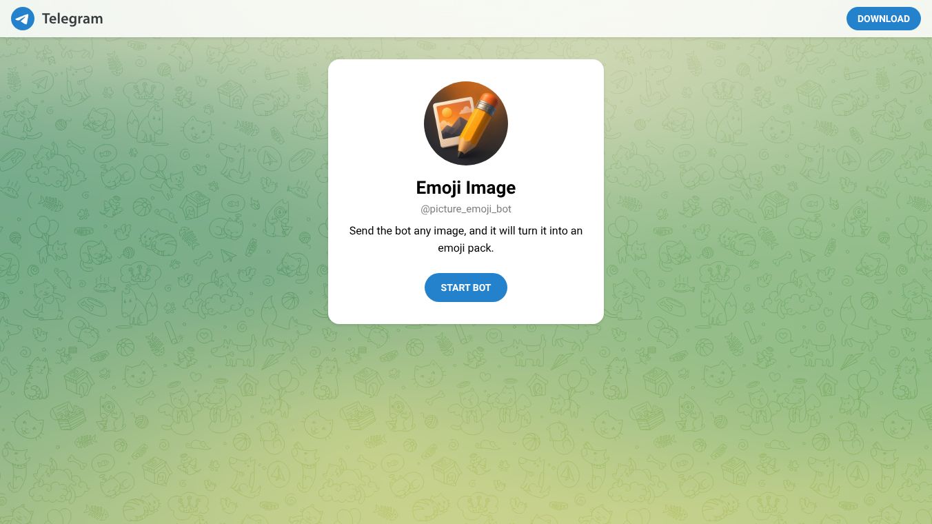 Picture Emoji Bot