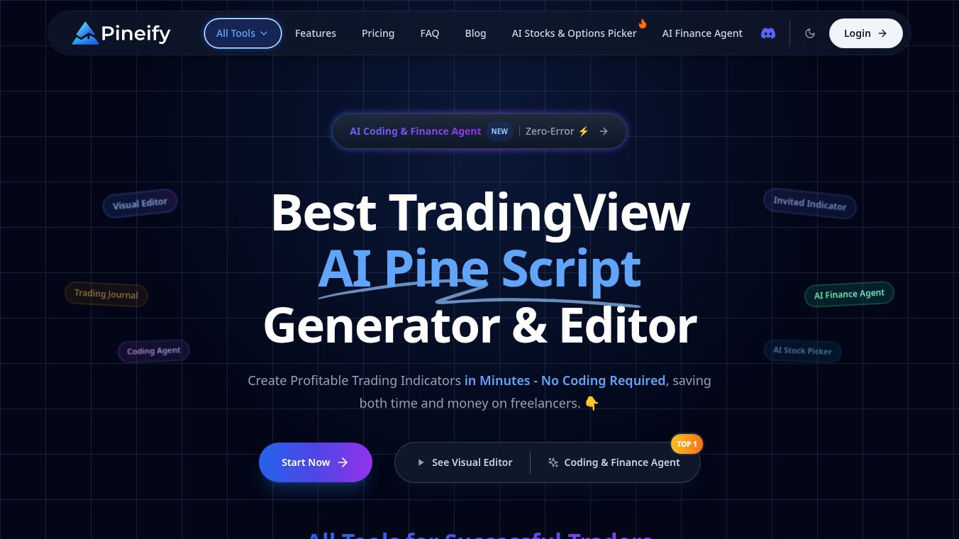Pineify - Pine Script AI & Finance AI Agent