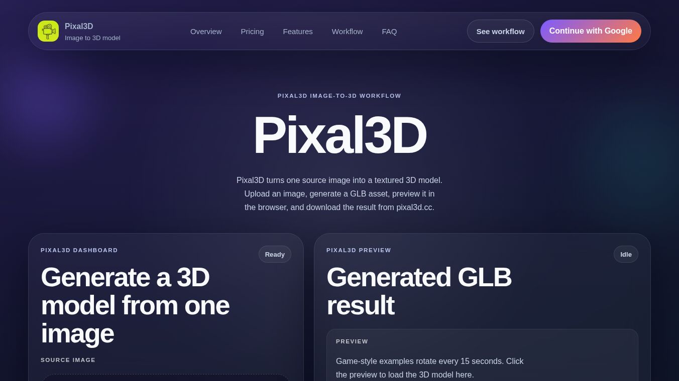 Pixal3D