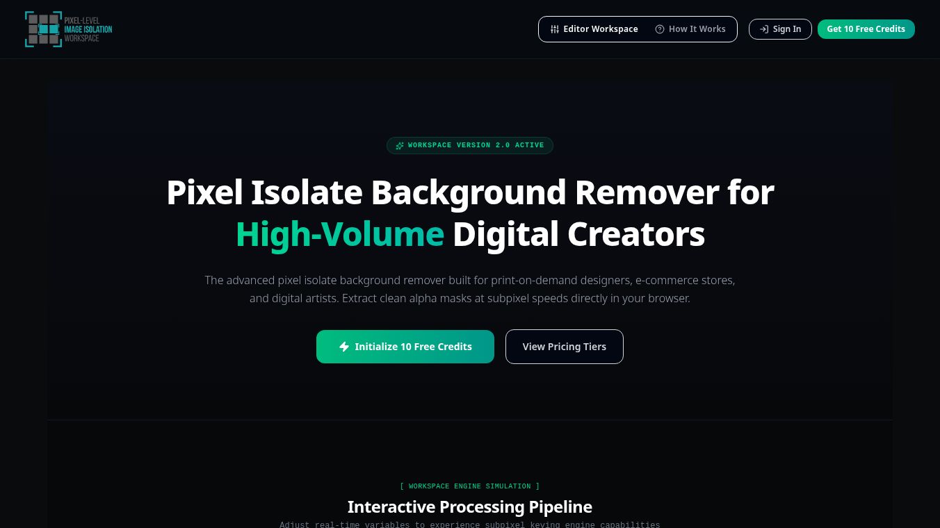 Pixel Isolate
