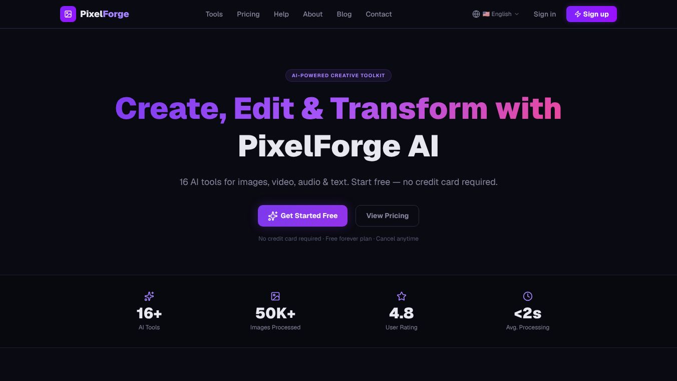 PixelForge AI