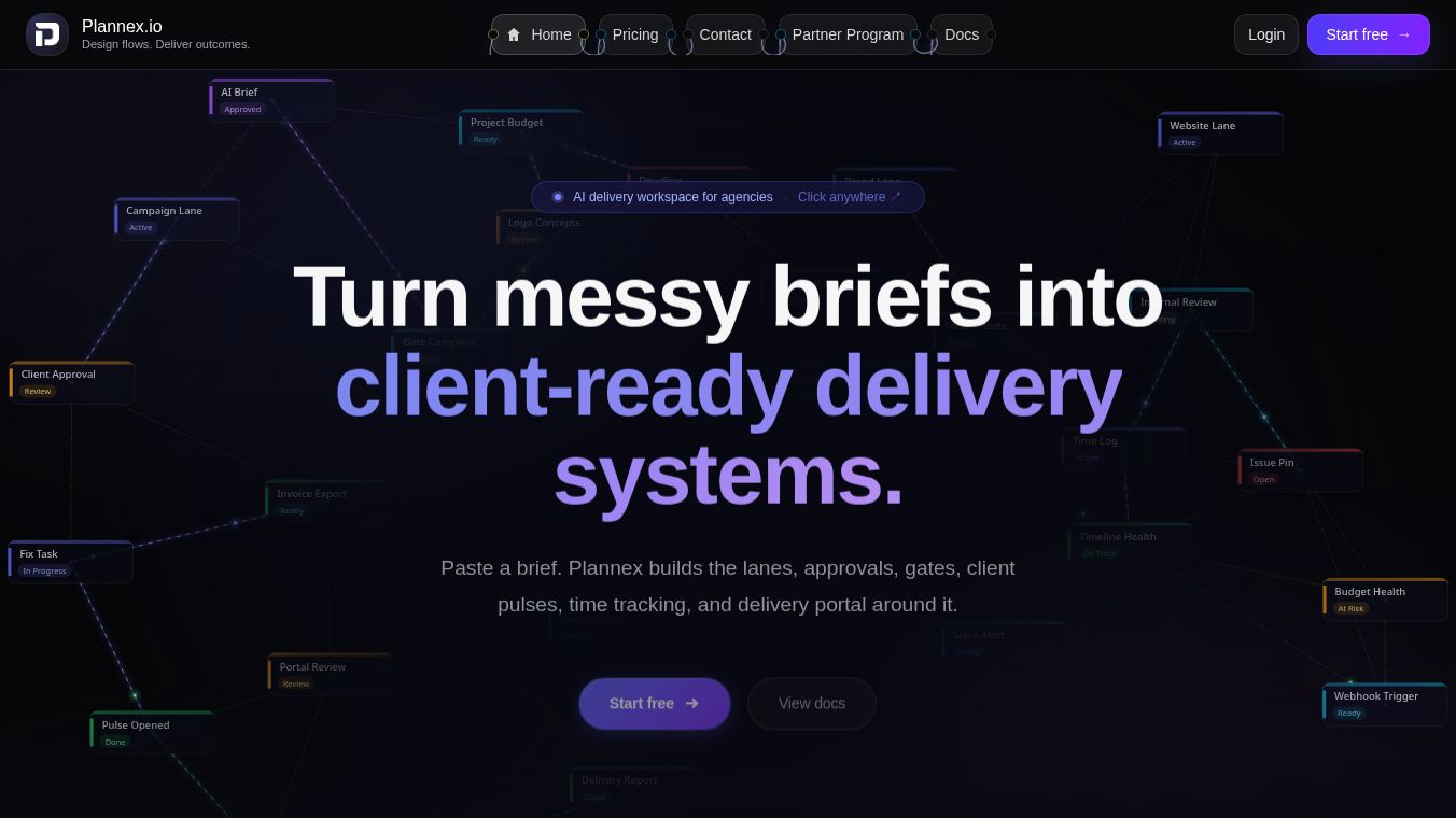 Plannex, Visual Project Canvas